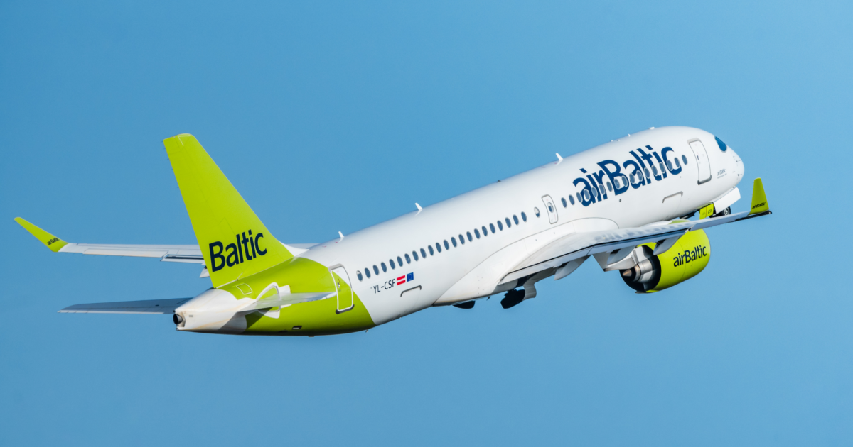 OpenGraph Image for airBaltic to resume direct flights from Aberdeen International Airport to Riga in summer 2026