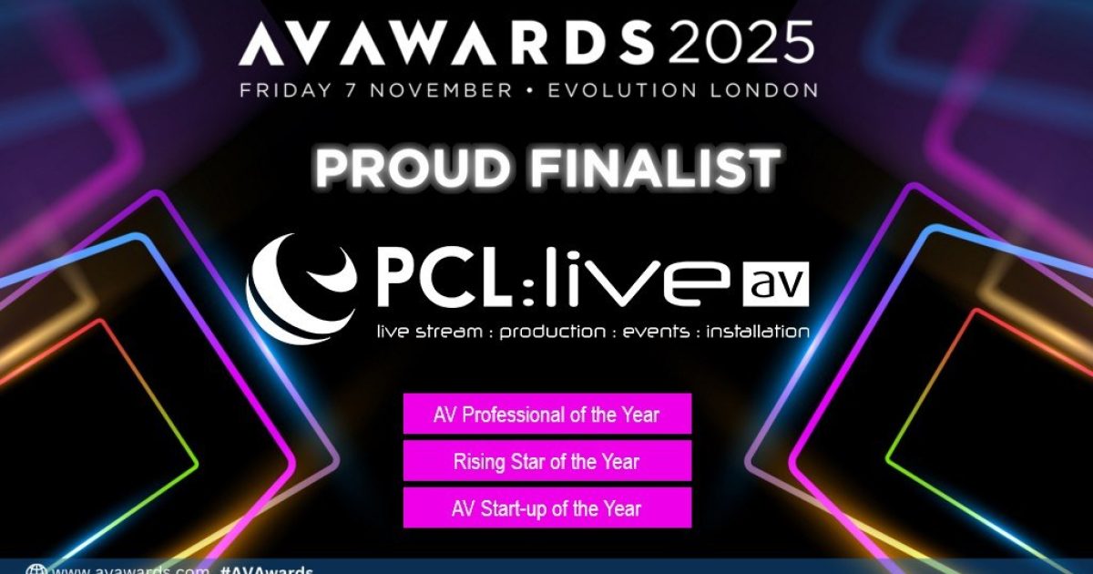 OpenGraph Image for Triple shortlist for PCL Live at AV Awards 2025