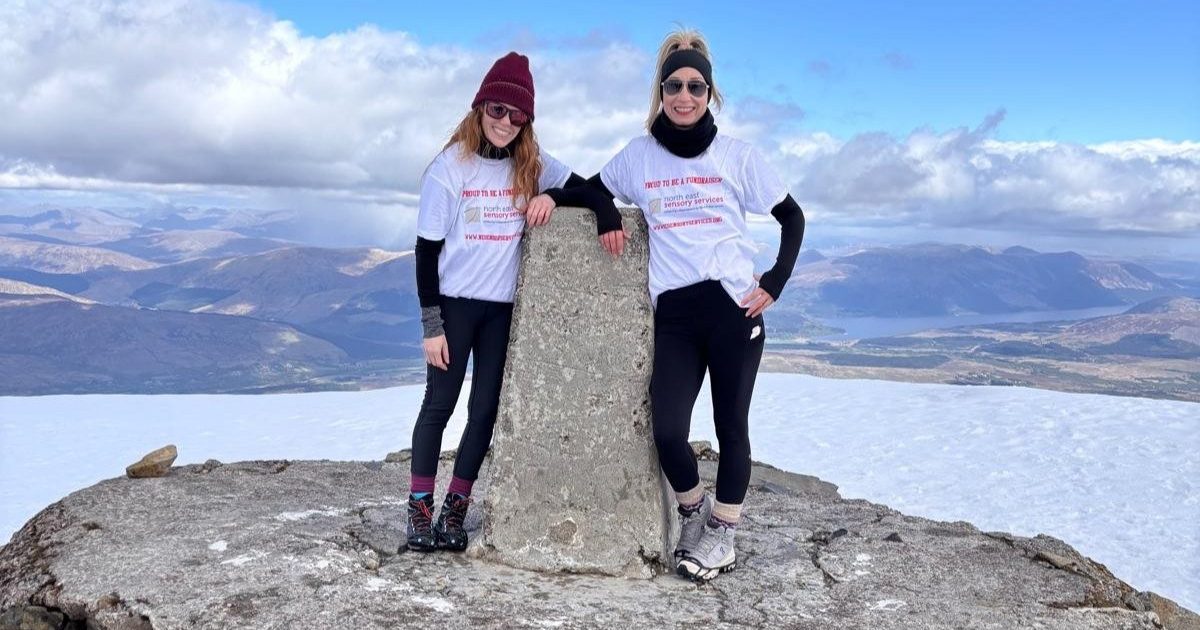 OpenGraph Image for Ben Nevis climb raised more than £4,000 for North-east sensory loss charity