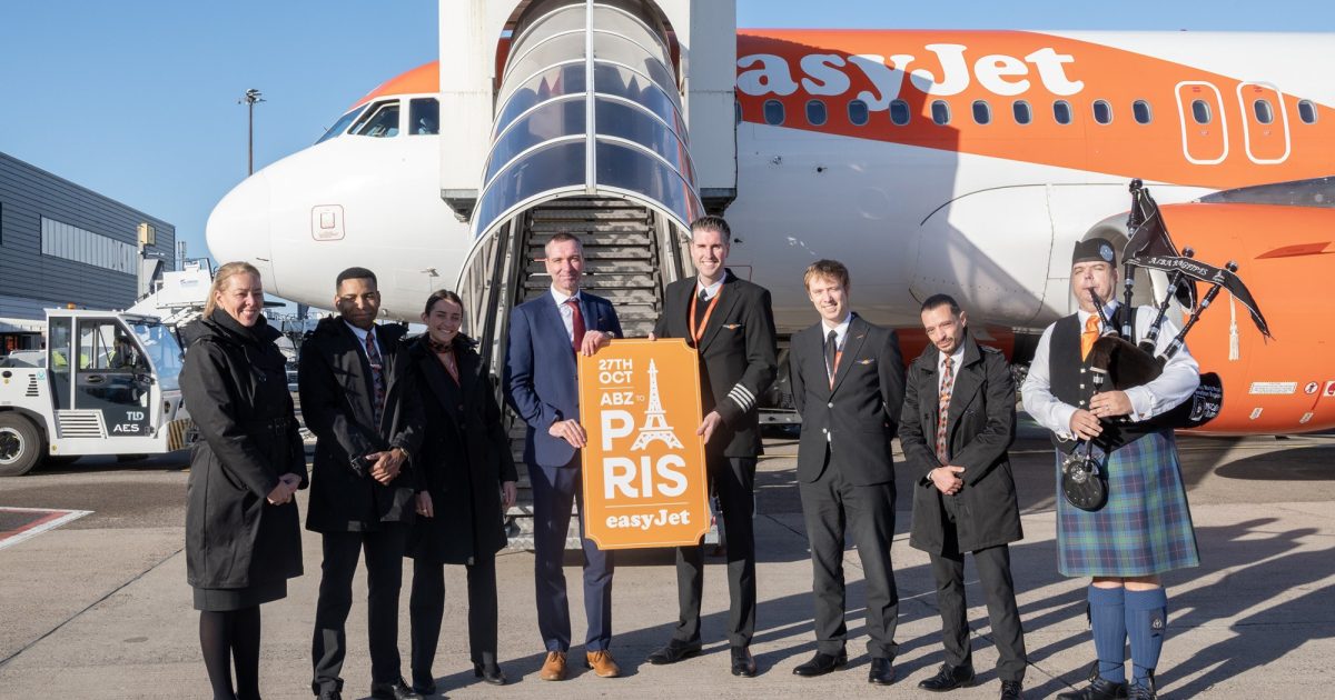 OpenGraph Image for Aberdeen International Airport marks 30 years of easyJet