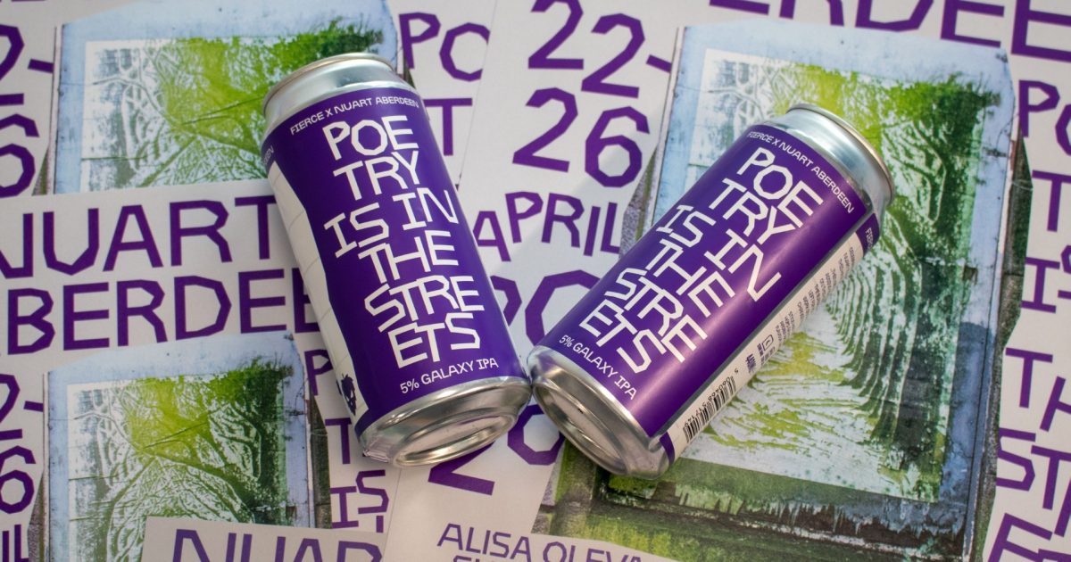 OpenGraph Image for Fierce say cheers to Nuart Aberdeen with an exclusive beer to celebrate the return of Scotland’s national street art festival