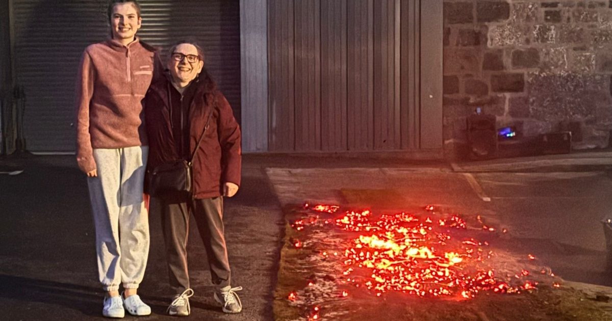 OpenGraph Image for Firewalkers brave the hot coals for North-east charity
