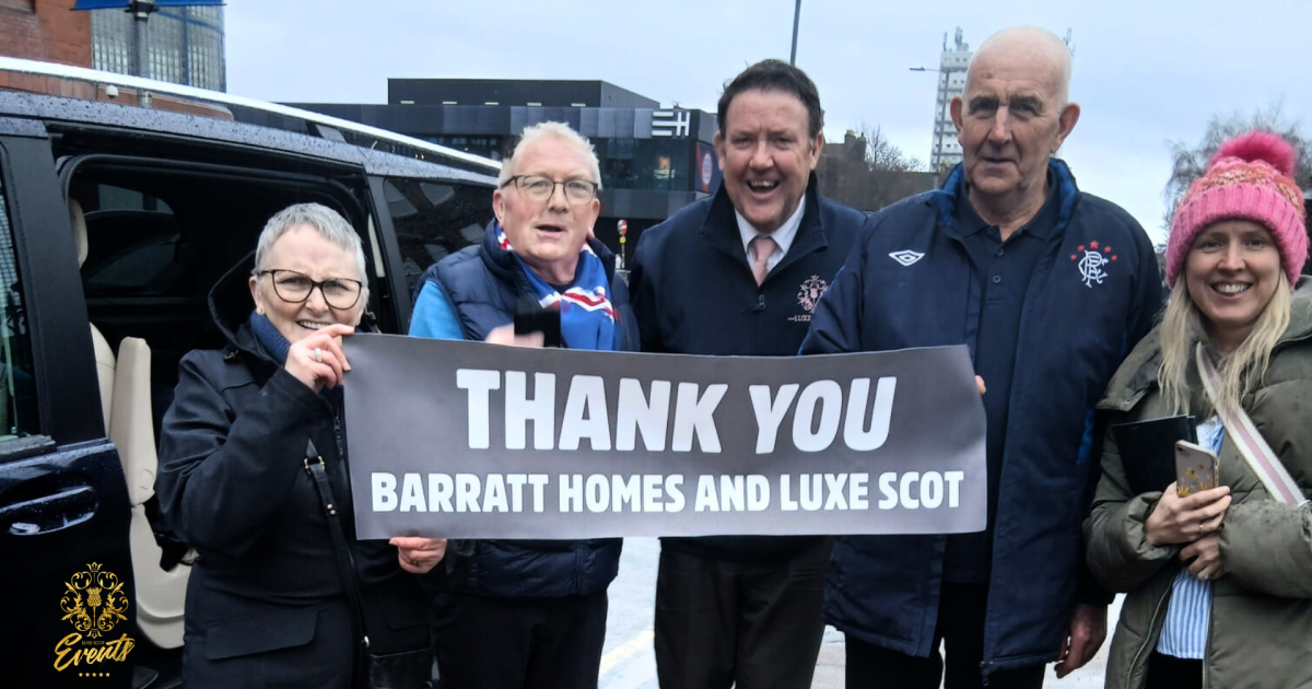 OpenGraph Image for Luxe Scot Events helps Barratt Homes celebrate milestone at Ibrox