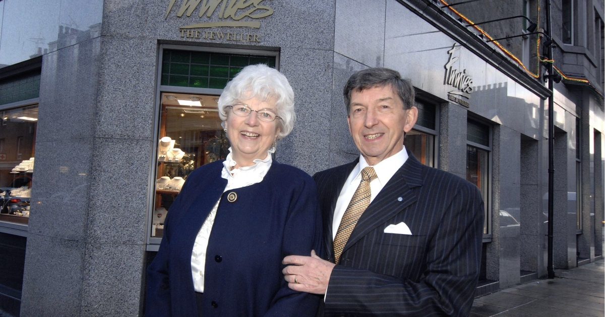 OpenGraph Image for Tributes paid to Finnies the Jeweller co-founder Ron Finnie