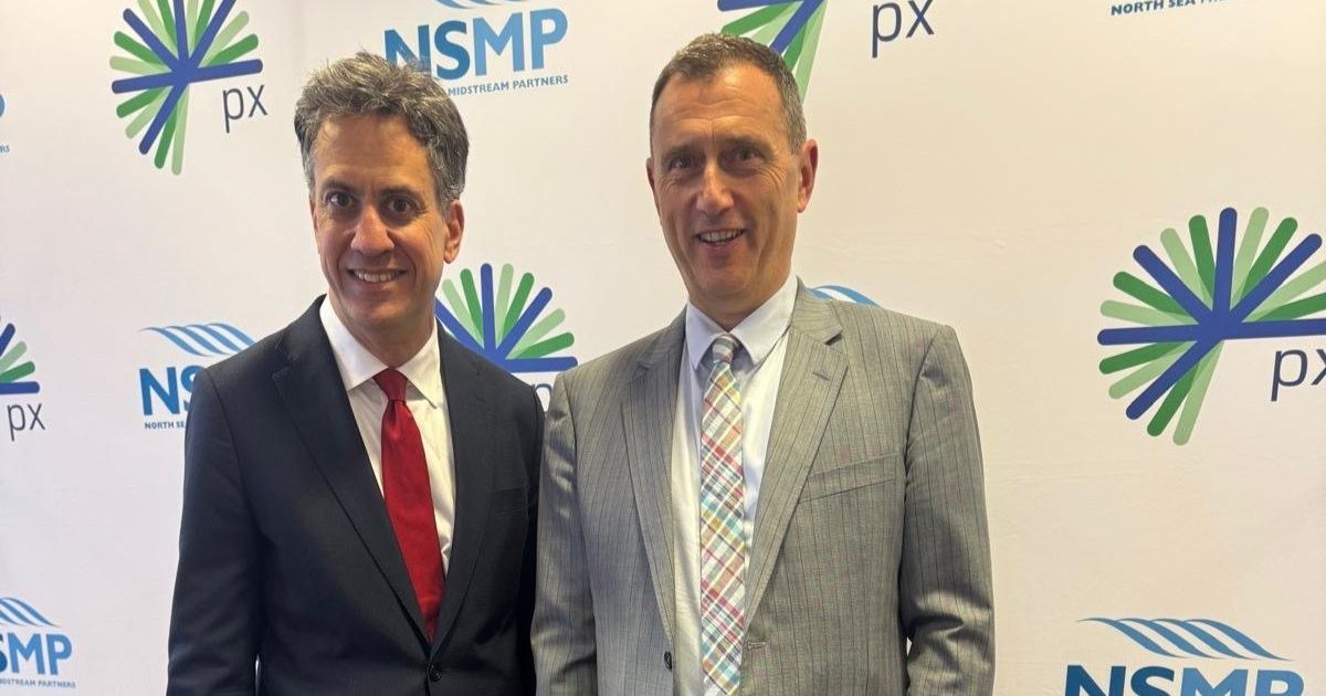 OpenGraph Image for Ed Miliband confirms £200m funding for Acorn in Aberdeenshire