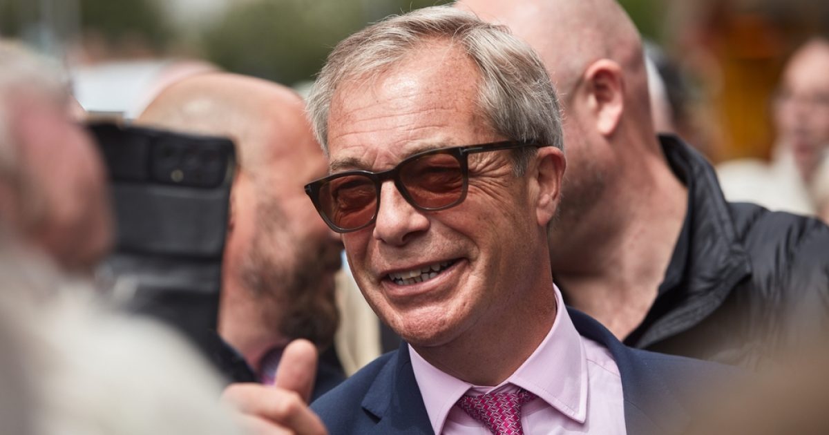 OpenGraph Image for Farage on course for No 10 as mega-poll shows Reform surge