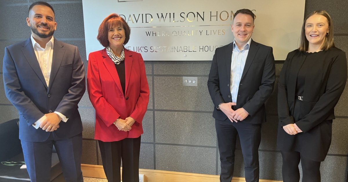 OpenGraph Image for Karen Law celebrates 25 years with Barratt and David Wilson Homes as housebuilders strengthen North Scotland team