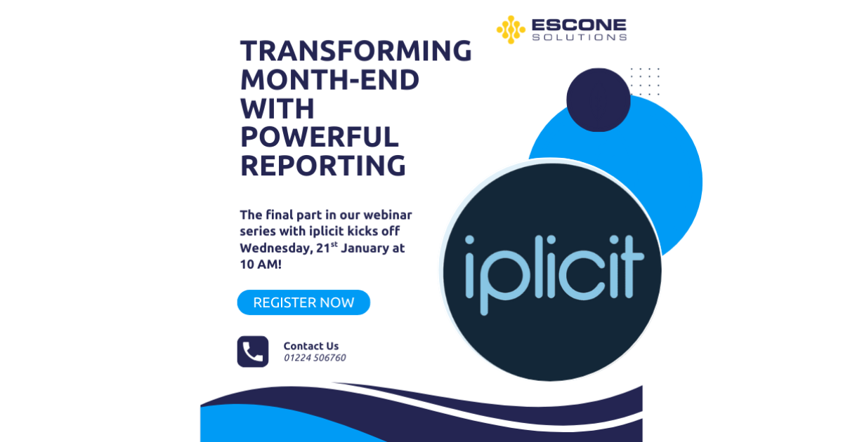 OpenGraph Image for Escone Solutions hosts month-end reporting webinar