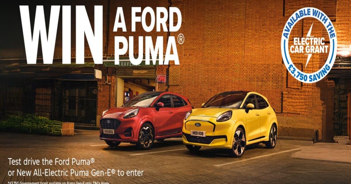 OpenGraph Image for Take a spin, win a Puma! TrustFord Aberdeen gives drivers the chance to win big