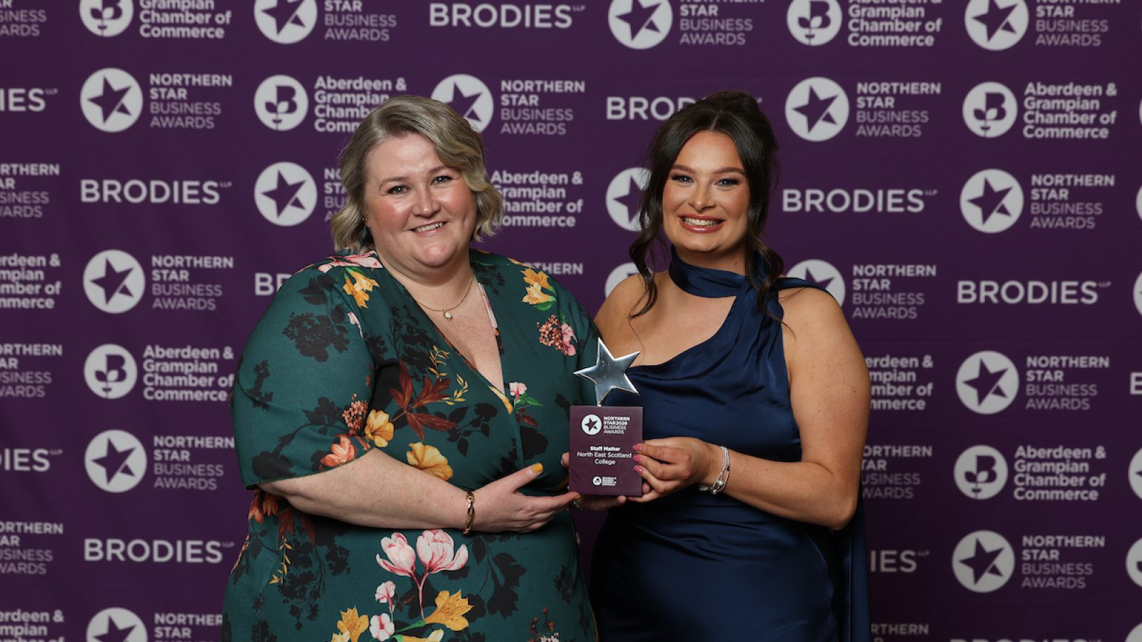 Staff Matter NSBA2026 North East Scotland College with sponsor Swagelok Scotland