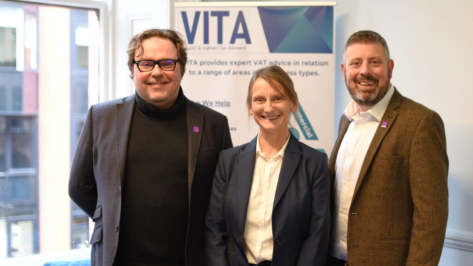 Left to right: Craig Stobo, Elaine Shepherd and Greg McNally