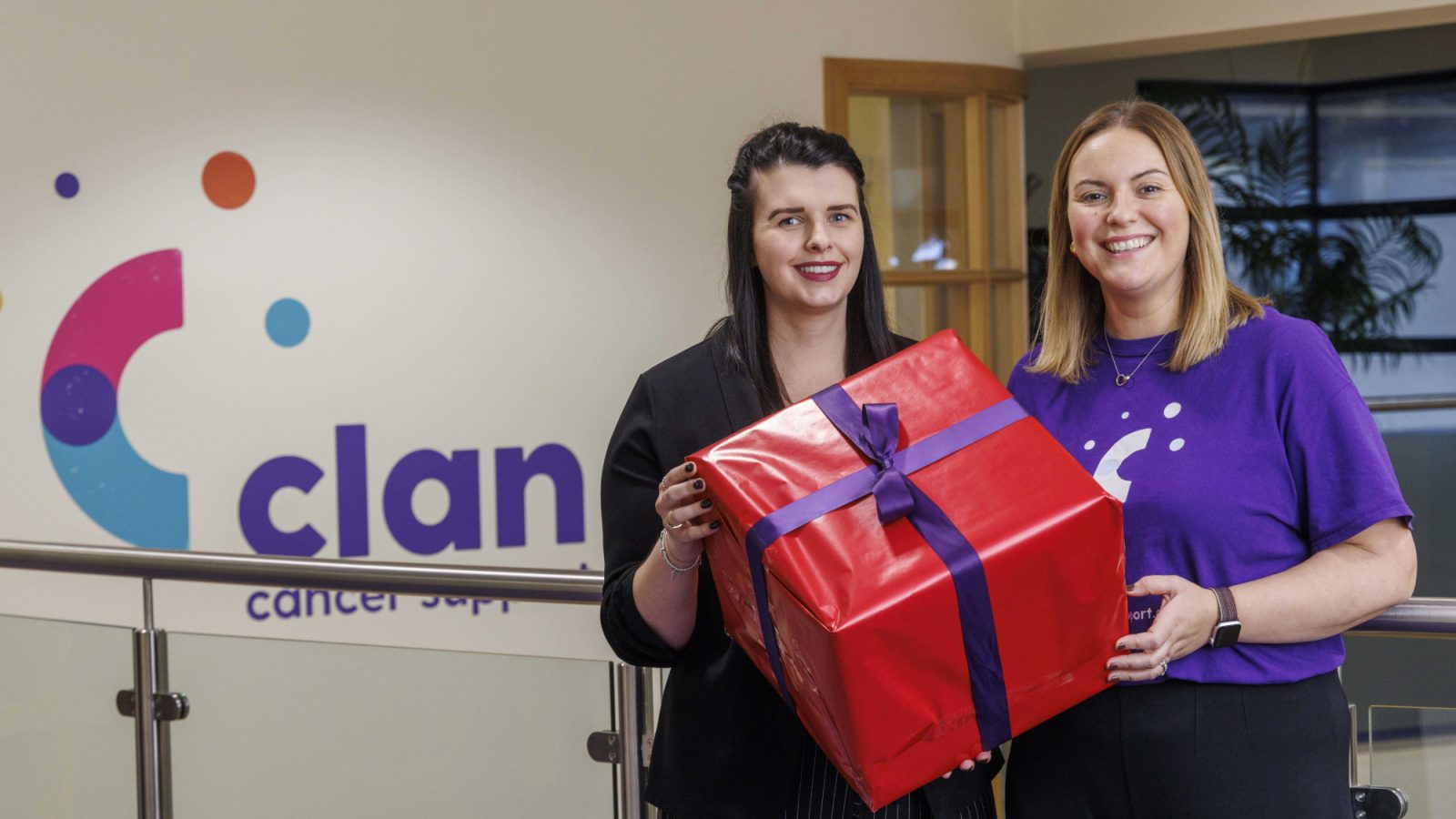 Emma Stewart from Altrad and Fiona Fernie from Clan