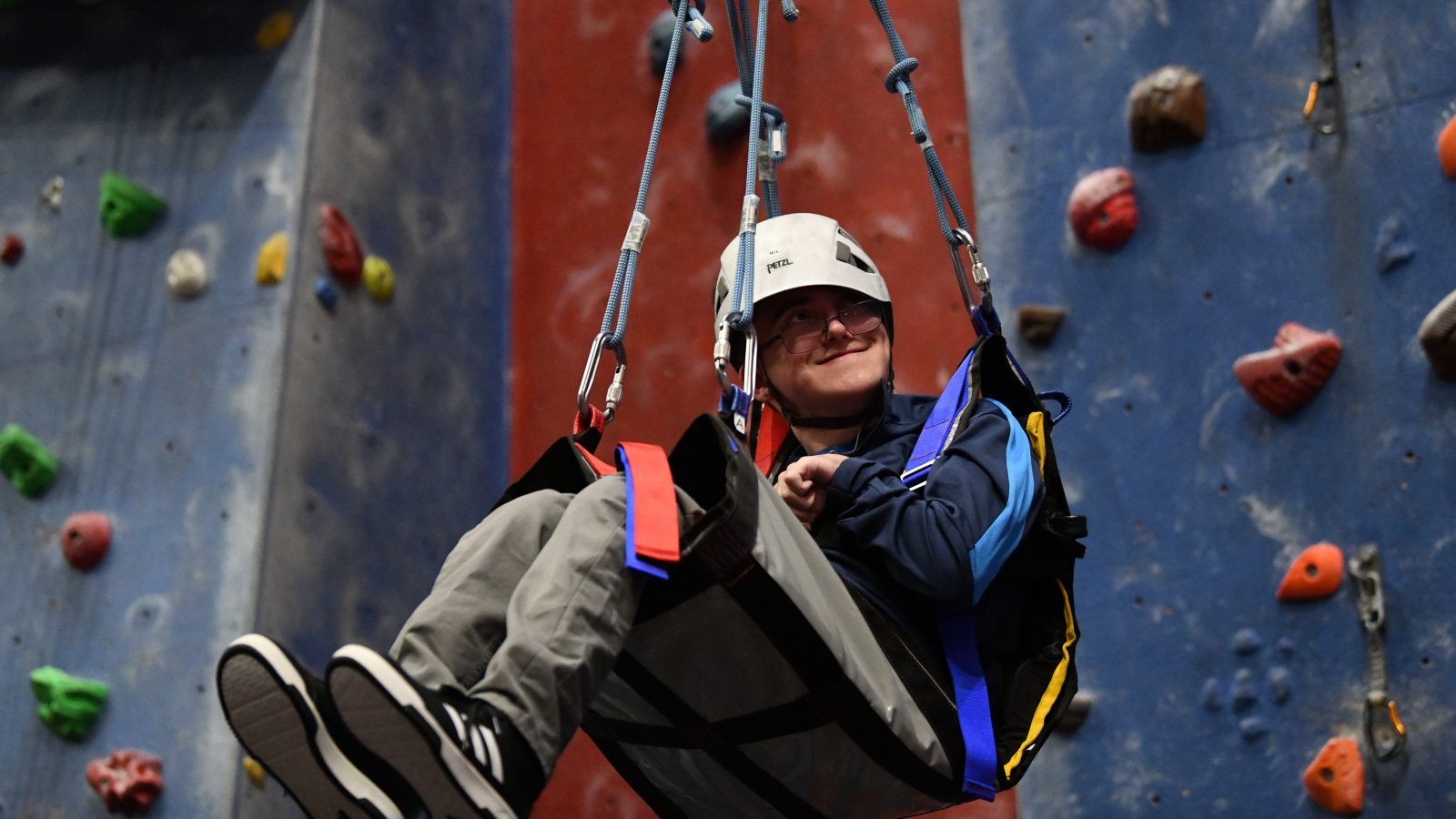 Finlay enjoying the session at Transition Extreme.