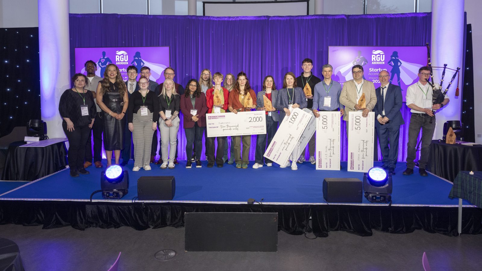 RGU Accelerator 2026 winners. Image: Ray Smith