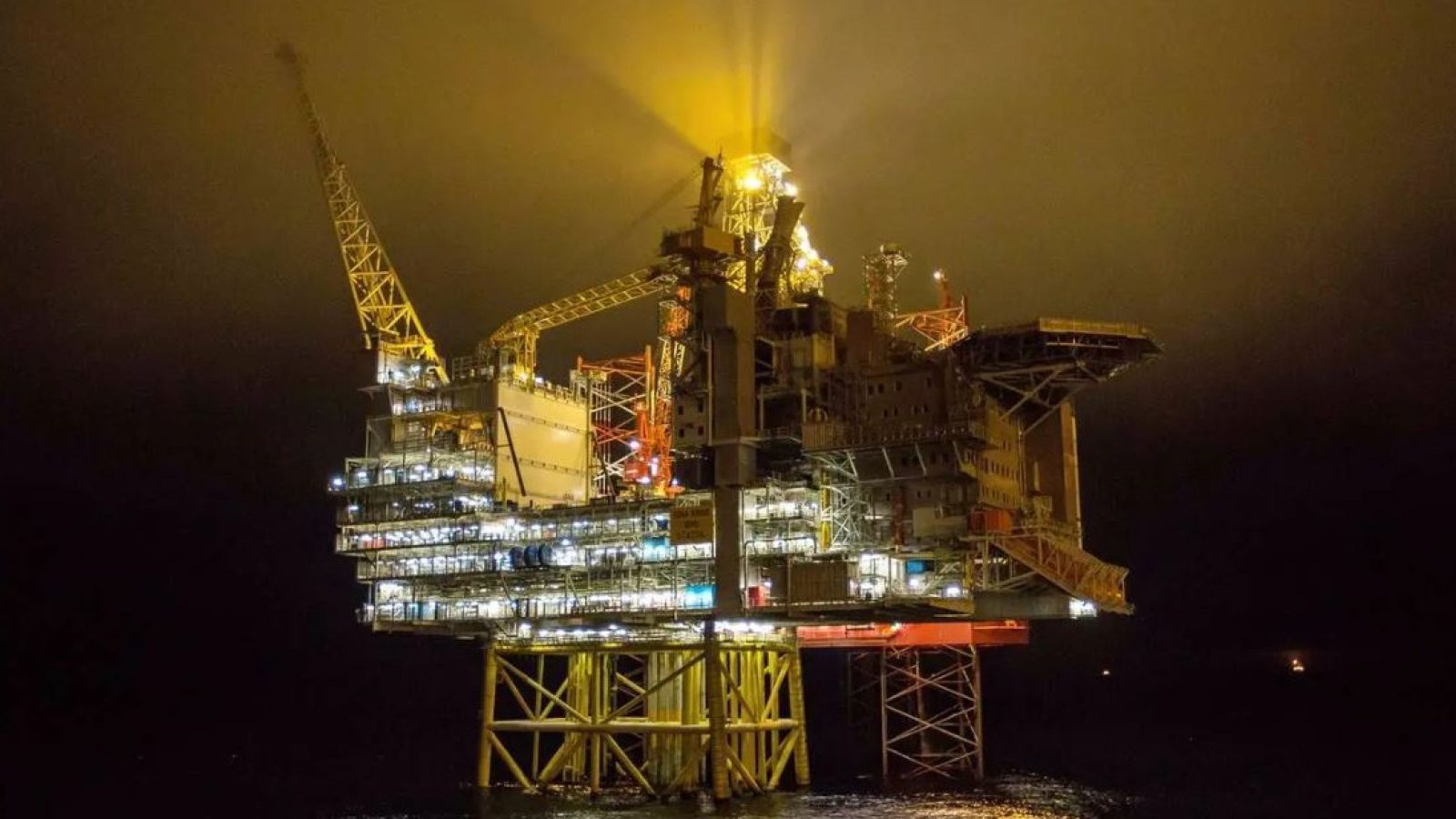 The Gina Krog platform in the North Sea (Photo: Øyvind Torjusen / Equinor)