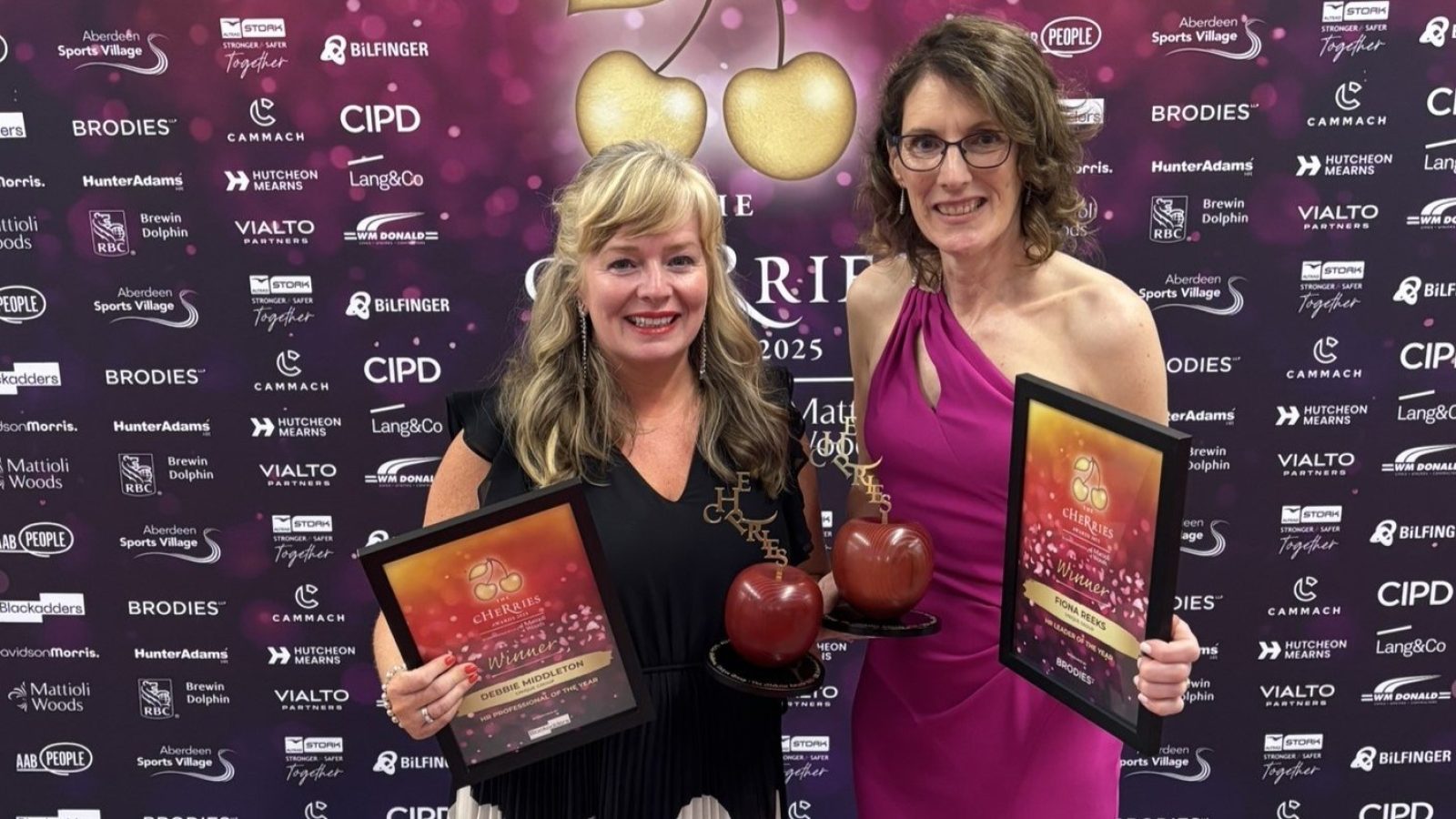 Debbie Middleton Human Resource Manager and Vice President of Human Resources Fiona Reeks