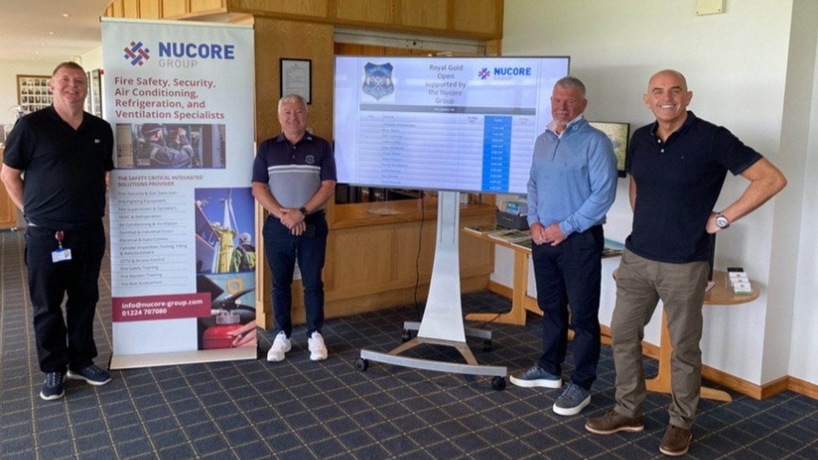 Representatives from the Nucore Group