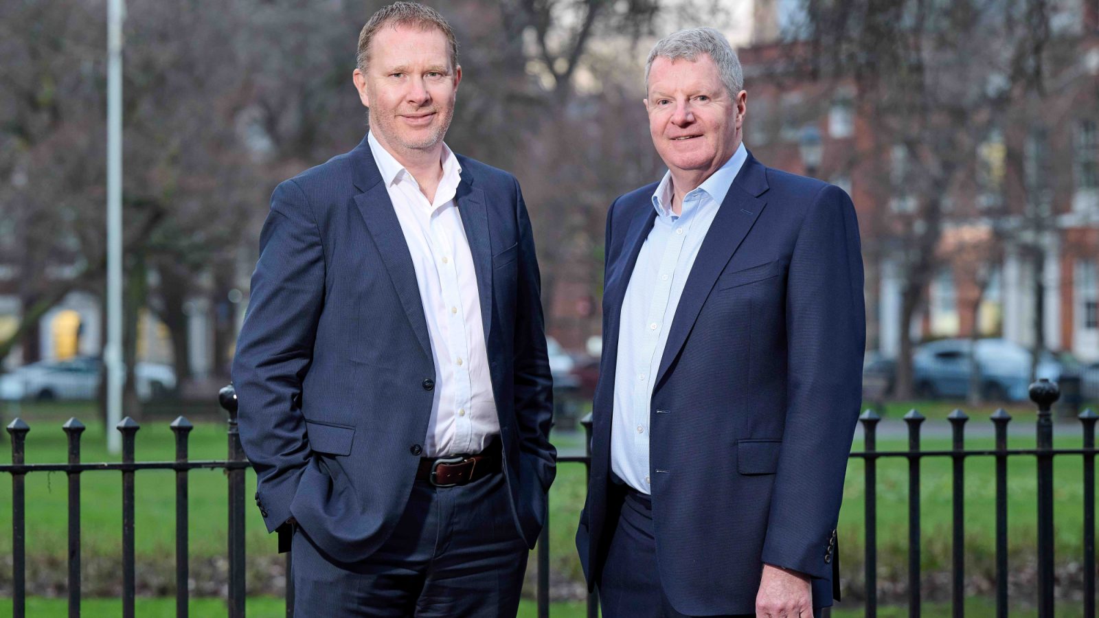 James Pirrie and Gary Harding