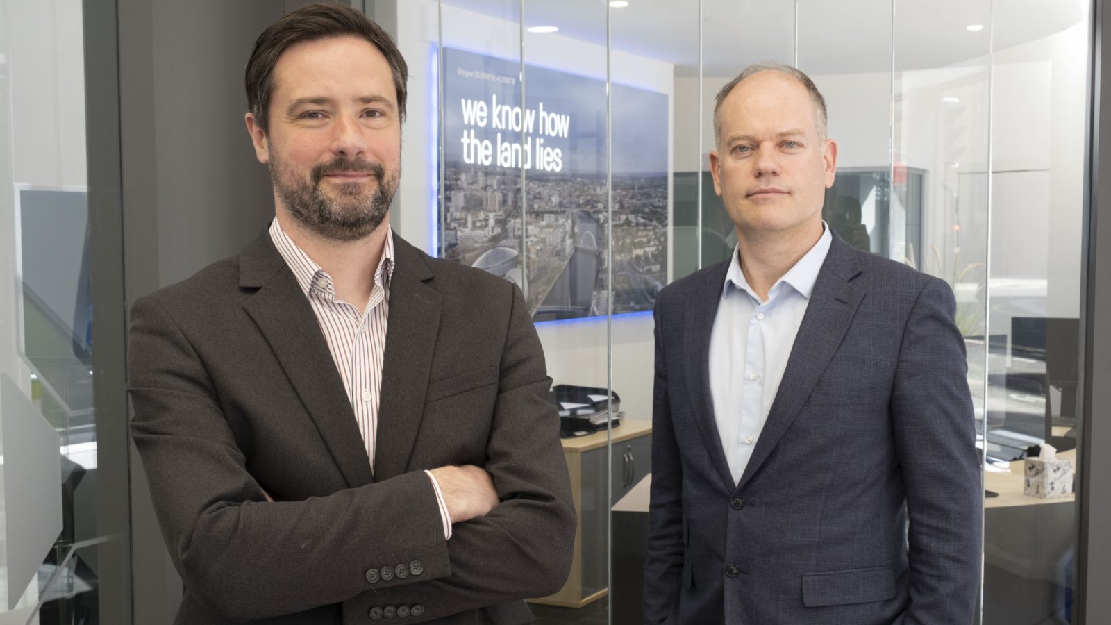 Laurie Anderson with Aberdein Considine Partner and Head of Employment, Robert Holland