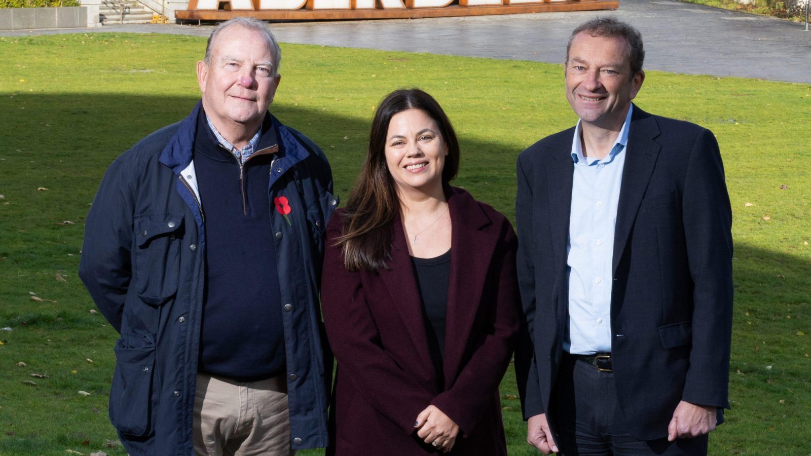 Ray Riddoch, Jane Barney, and Chris Grinyer