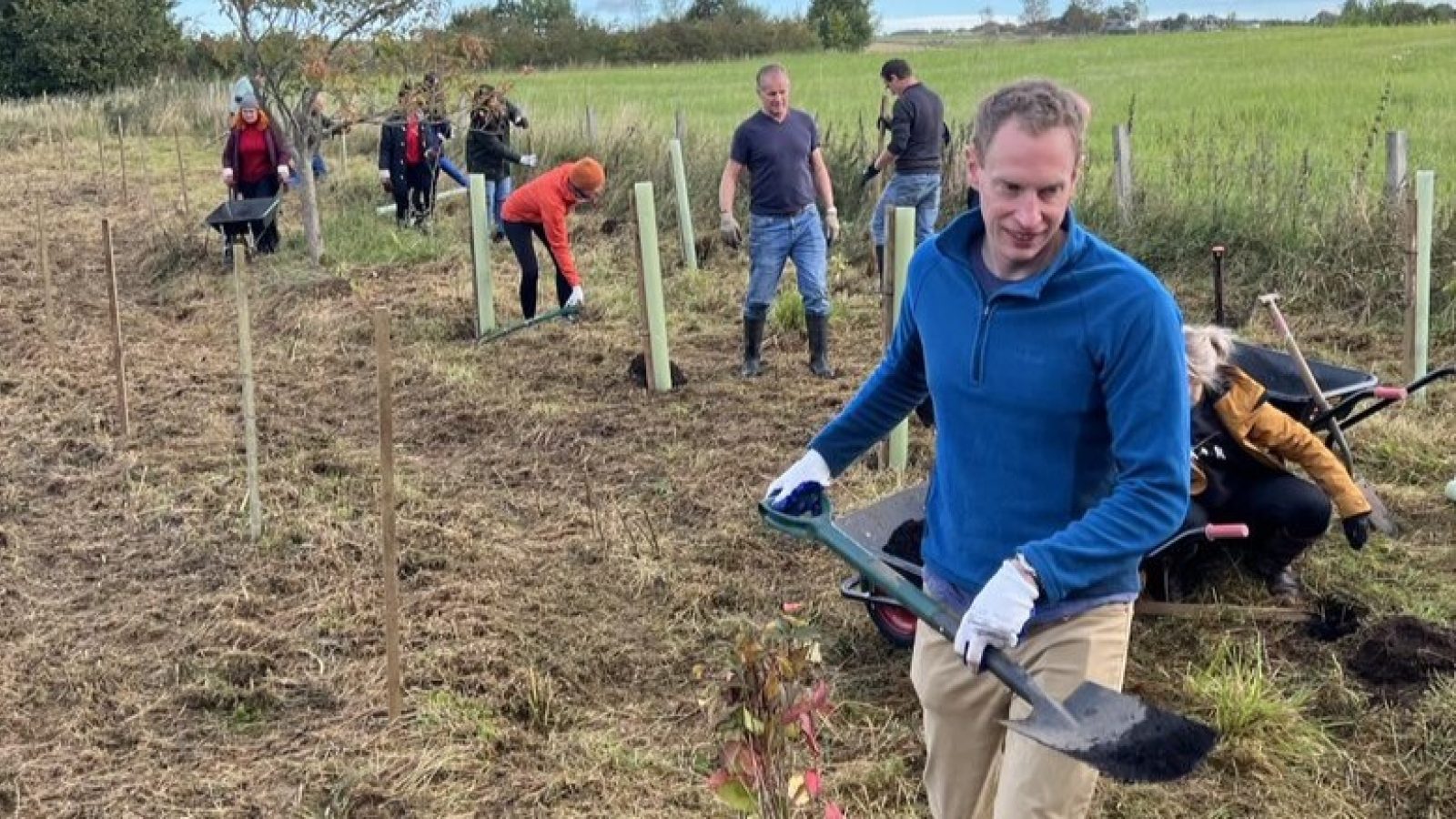 Tree planting at VSA 2023