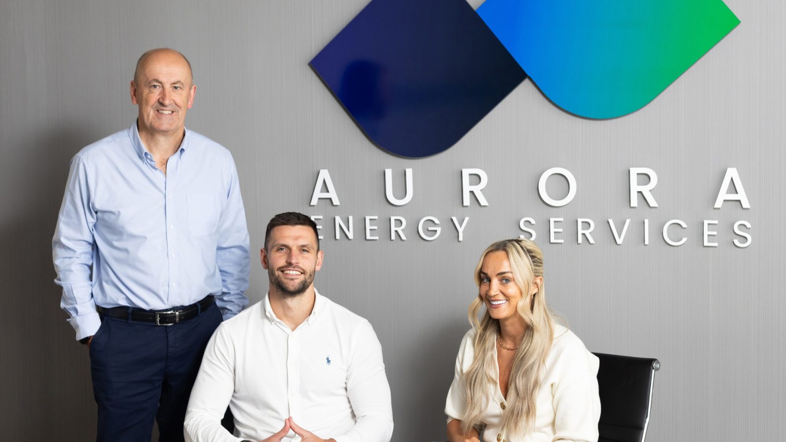 CEO Doug Duguid, Kane Winton, Engineering & Operations Director and Resourcing Manager Leigh-Ann Robb