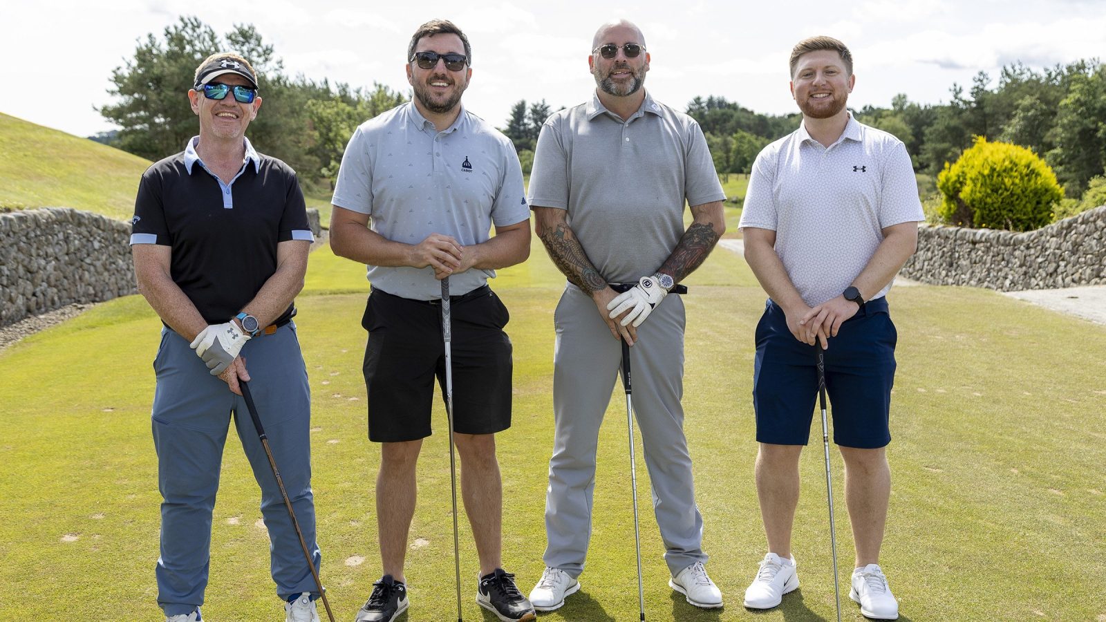 WM Donald wins the ‘Claret Jug’ at Bancon Groups golf fundraising event.