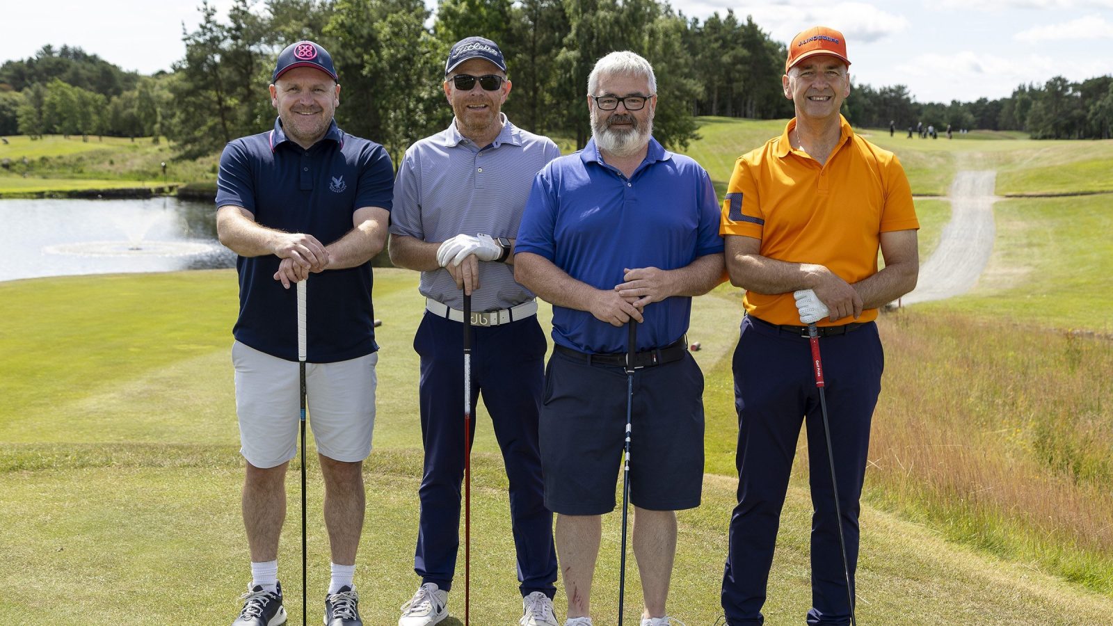 Runners up of Bancon Group’s golf fundraiser, from Dundee Plant.