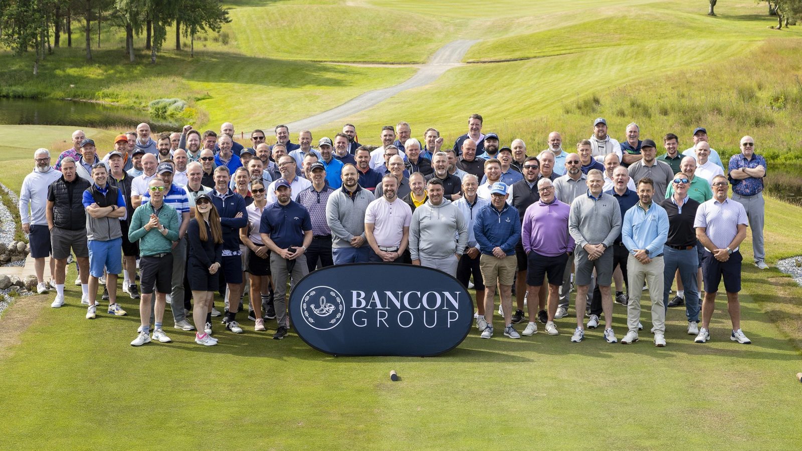 Bancon Group host golf fundraising event, raising £12,400 for local charities.