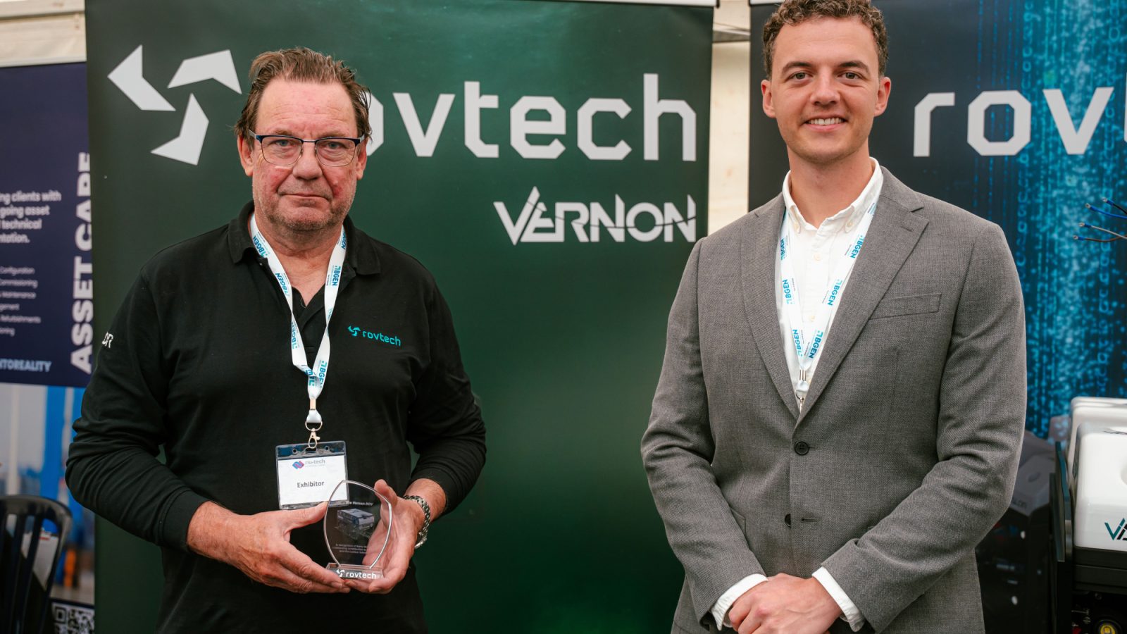 Barry Vernon (left) and John Polson (right)