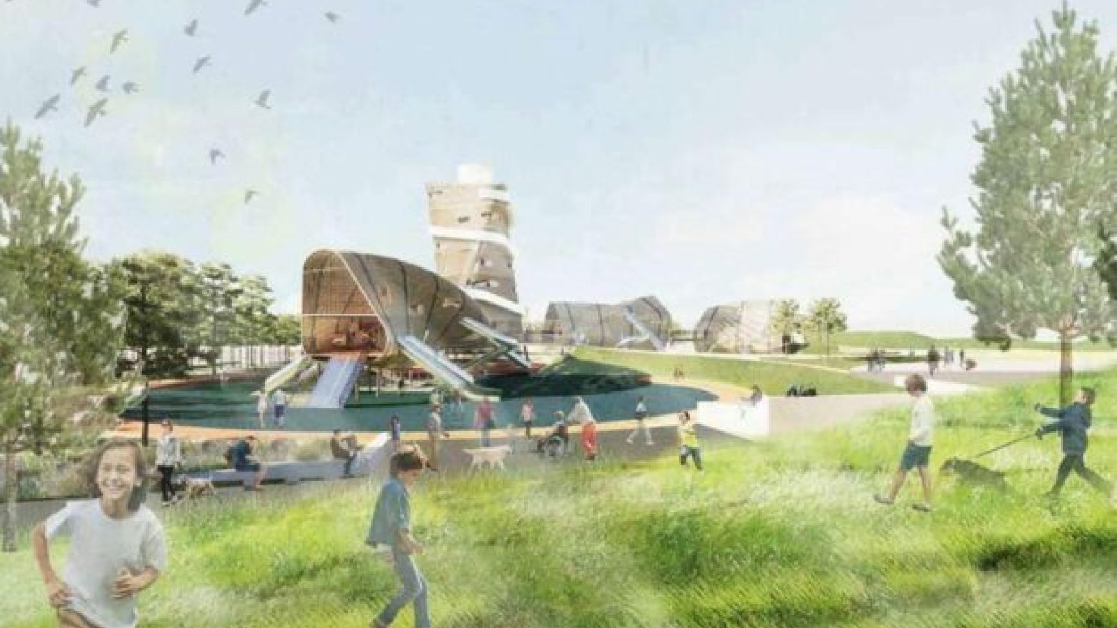 The first phase will revolve around developing a “play factory” for children.
