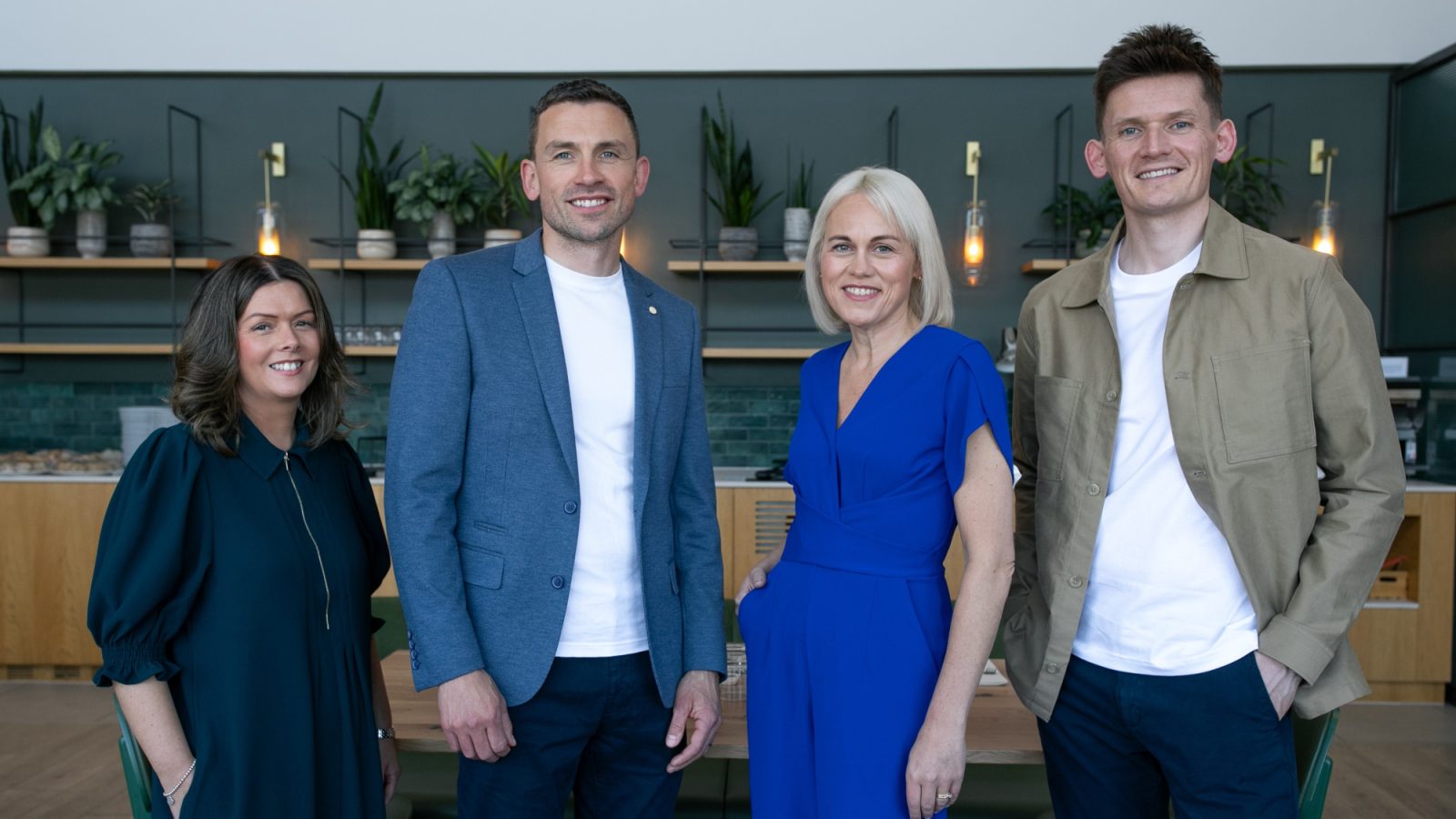 From left, Head of Private Client Laura McDowall, Head of Business Services Group Kirk Dailly and Joint Managing Partners Emma Gray and Ryan McKay. Credit: Andrew Cawley.