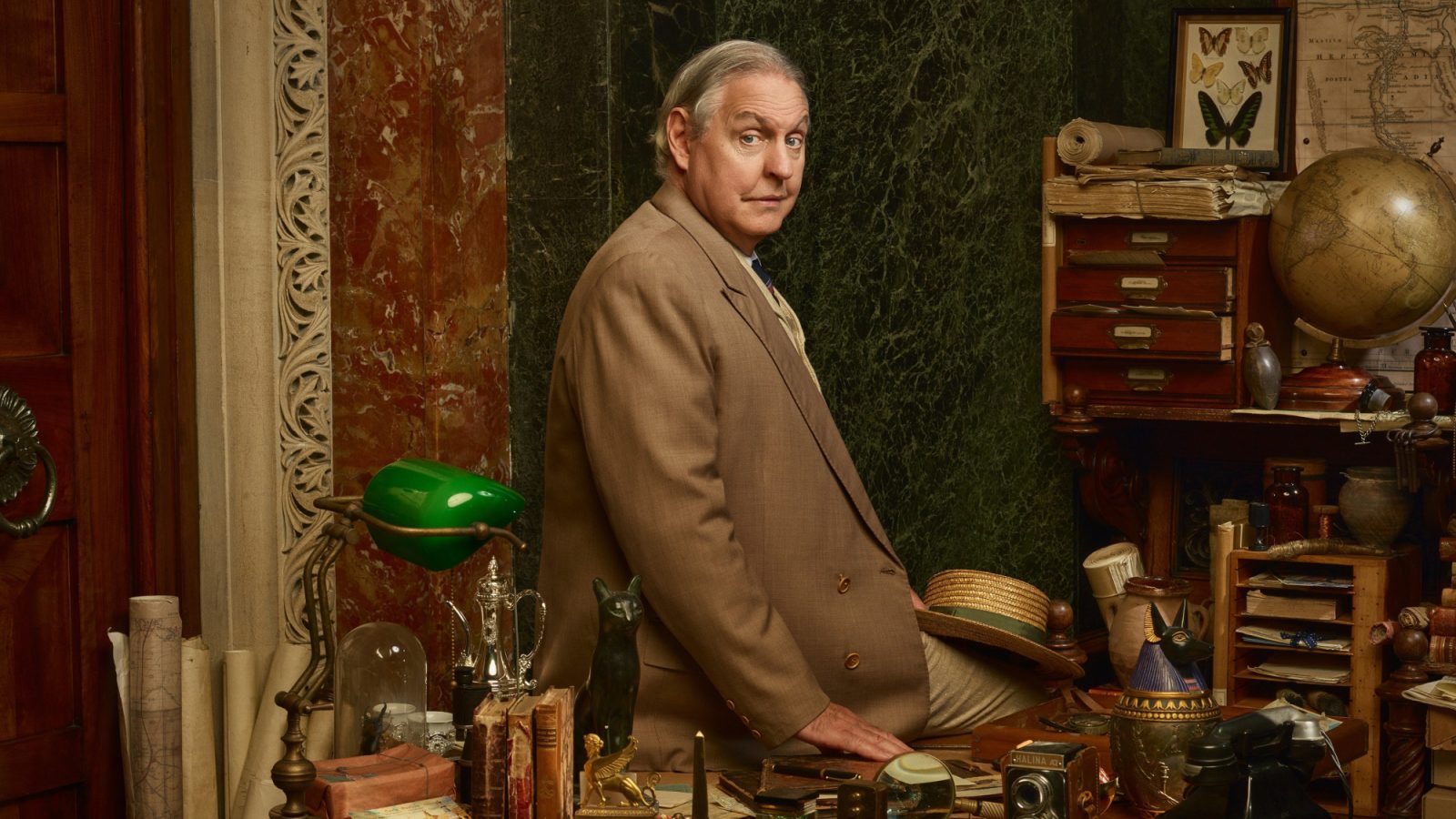 Bob Barrett as Colonel Race in Death on the Nile, credit Jay Brooks