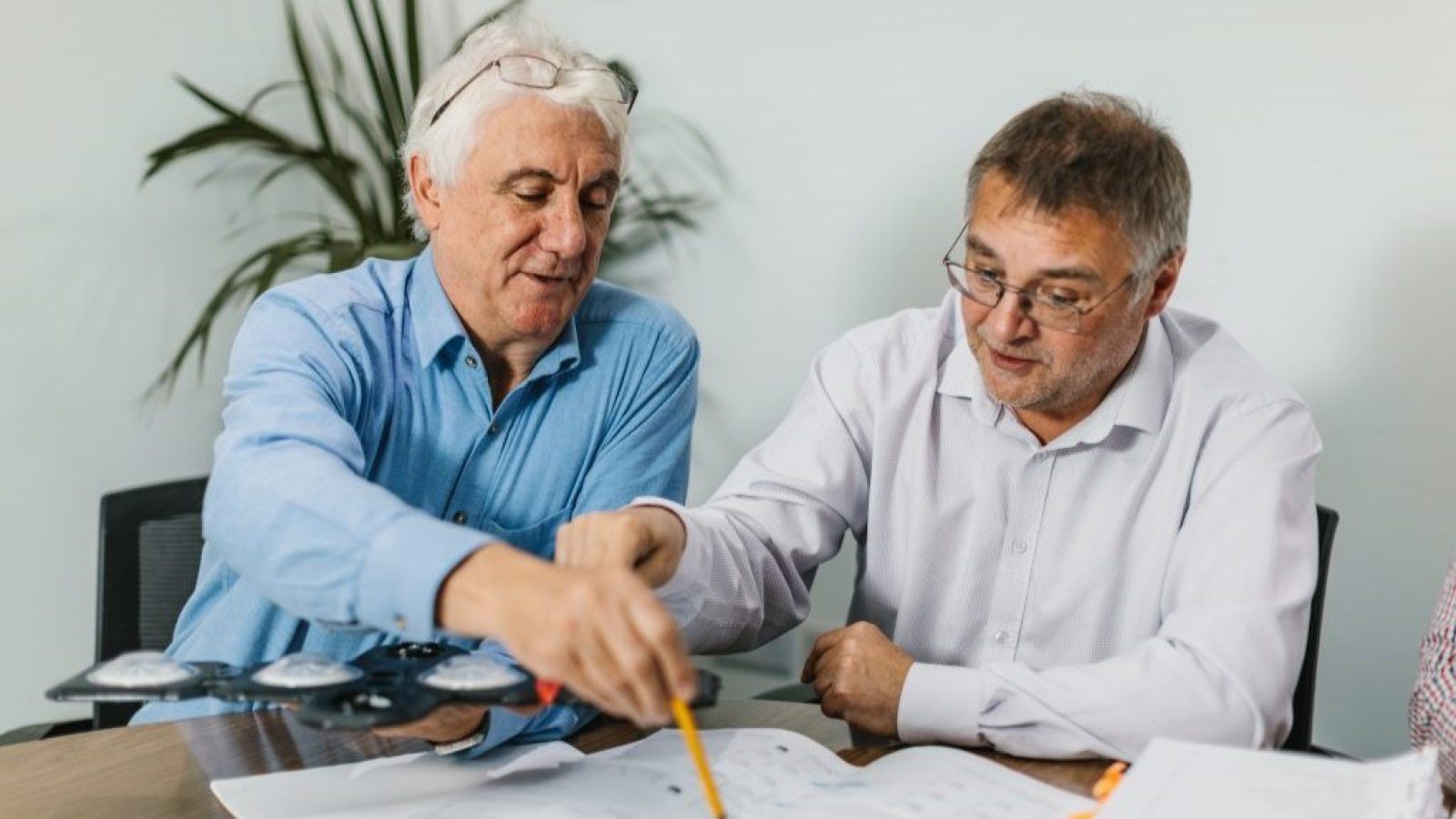 Charlie Ogg and Greg Rastall. Wellhead Electrical Supplies Co-founders.