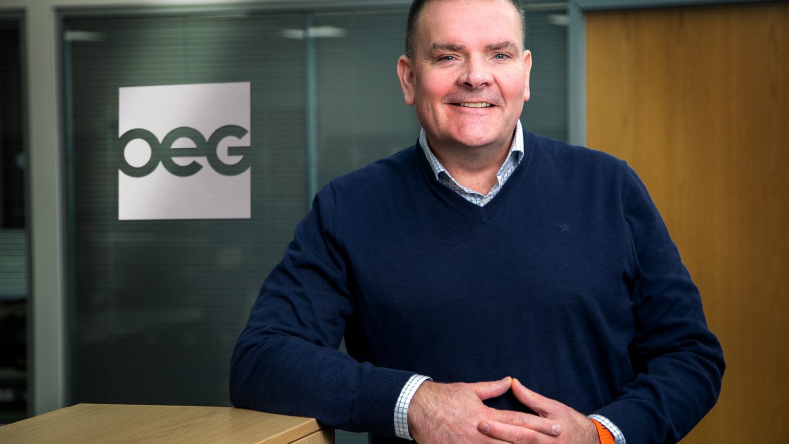 Clive Hoskisson, MD, OEG’s logistics equipment division in the UK