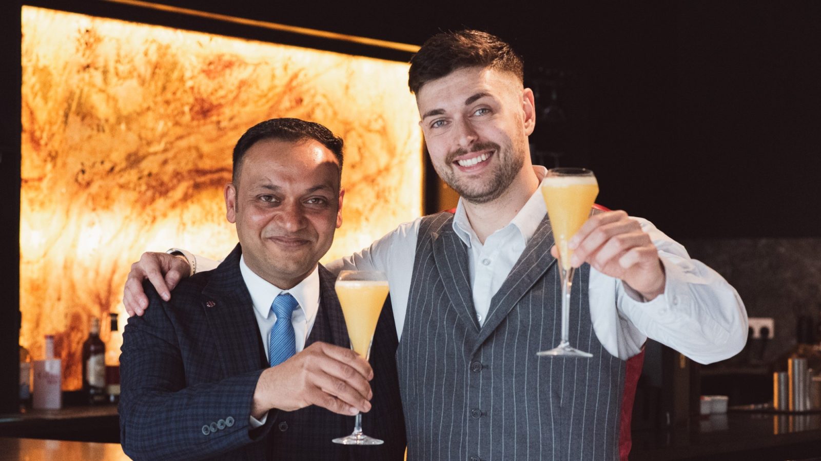 Glenhouse Aberdeen owner Parveen Sood and general manager Stefano Spinello Fusco