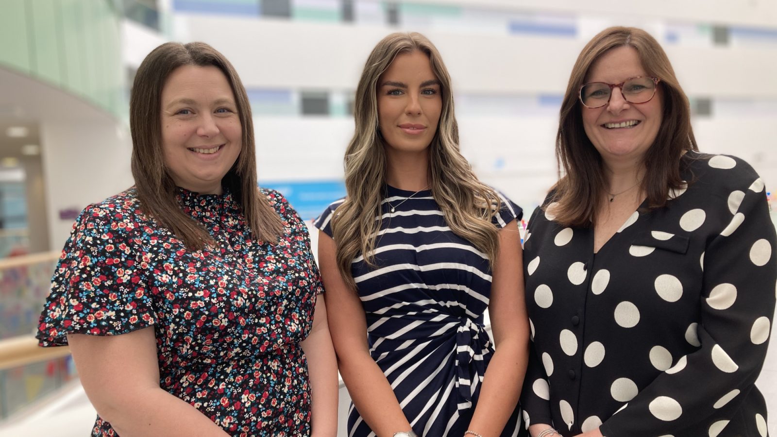 Michelle Robb, Anna Blair and Lisa Turner