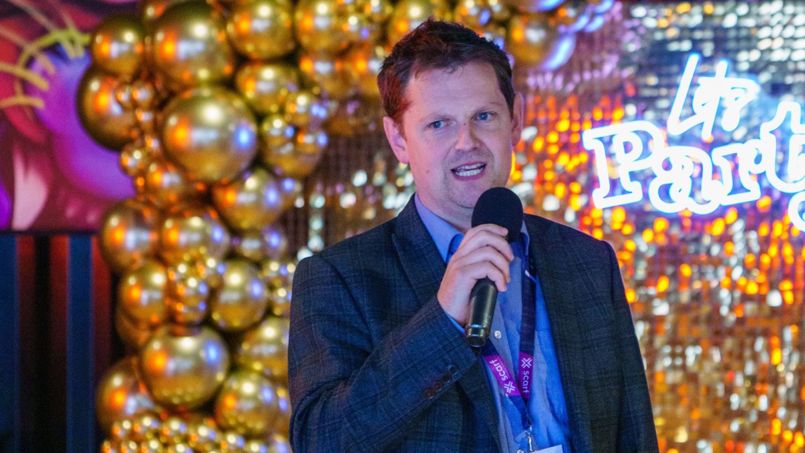 David Mackay, co-CEO of Scarf. 