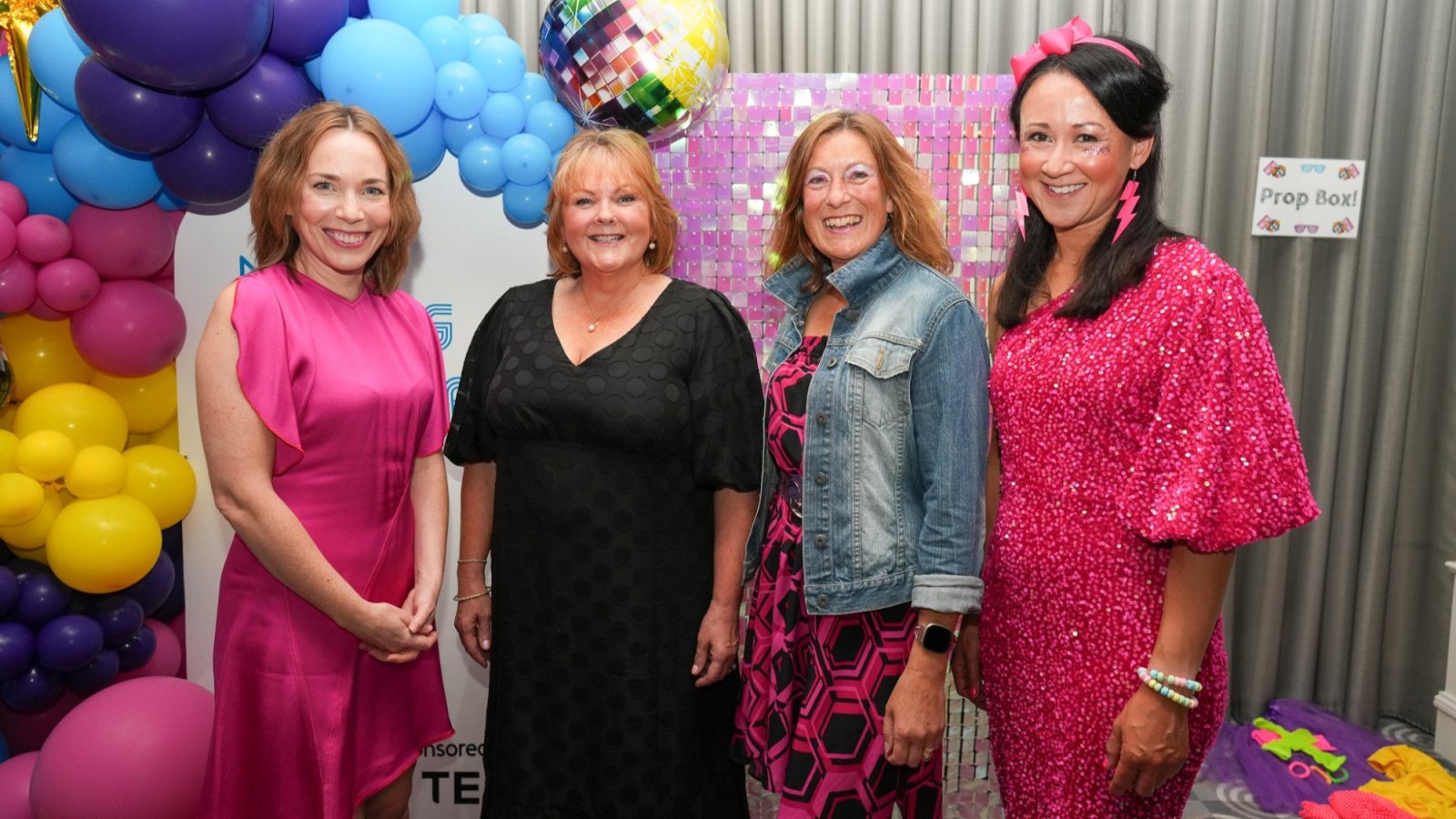 From left, The Archie Foundation patron and Call the Midwife star Laura Main; chair of the board of trustees Carol Munro; chief executive Paula Cormack; and patron and illustrator Johanna Basford OBE.
