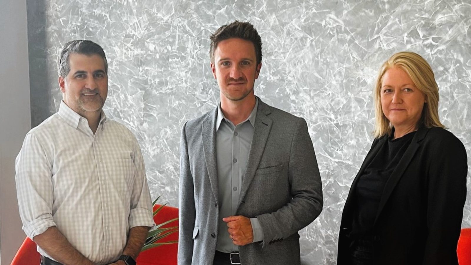 Steve Louis, Mike Adams and Julie Copland