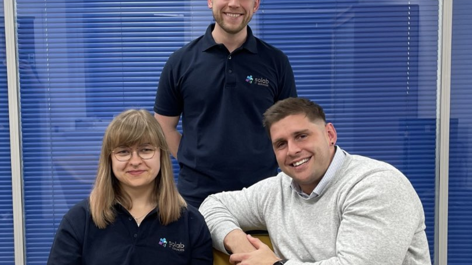 L to R: Ewelina Smola, Stuart Will and Kylle Aupiais