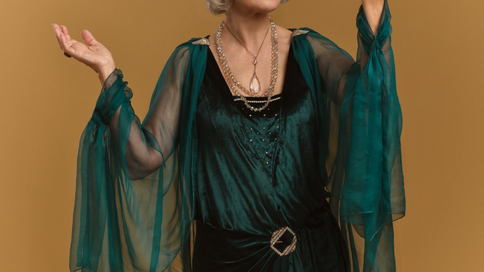Glynis Barber as Salome in Death on the Nile, credit Jay Brooks