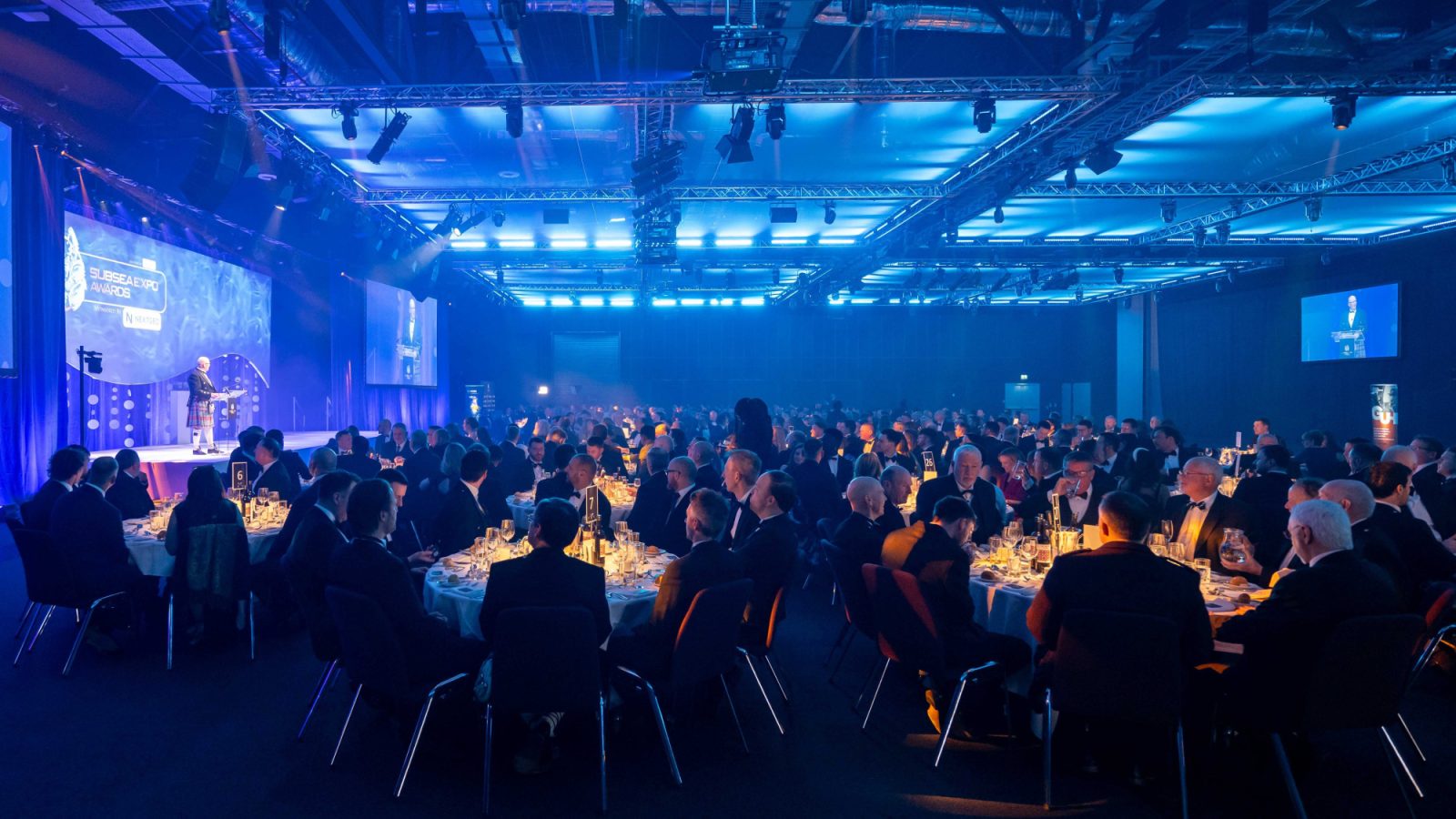 Room image: Guests at the 2025 Subsea Expo Awards Dinner