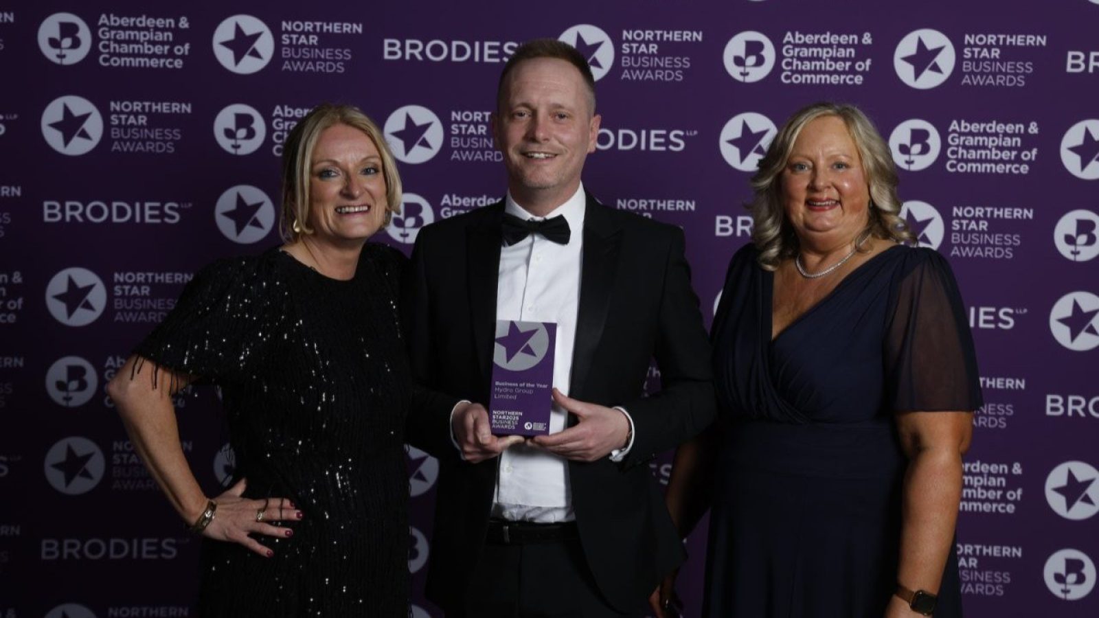 Business of the Year NSBA2025 Hydro Group with sponsor RBS