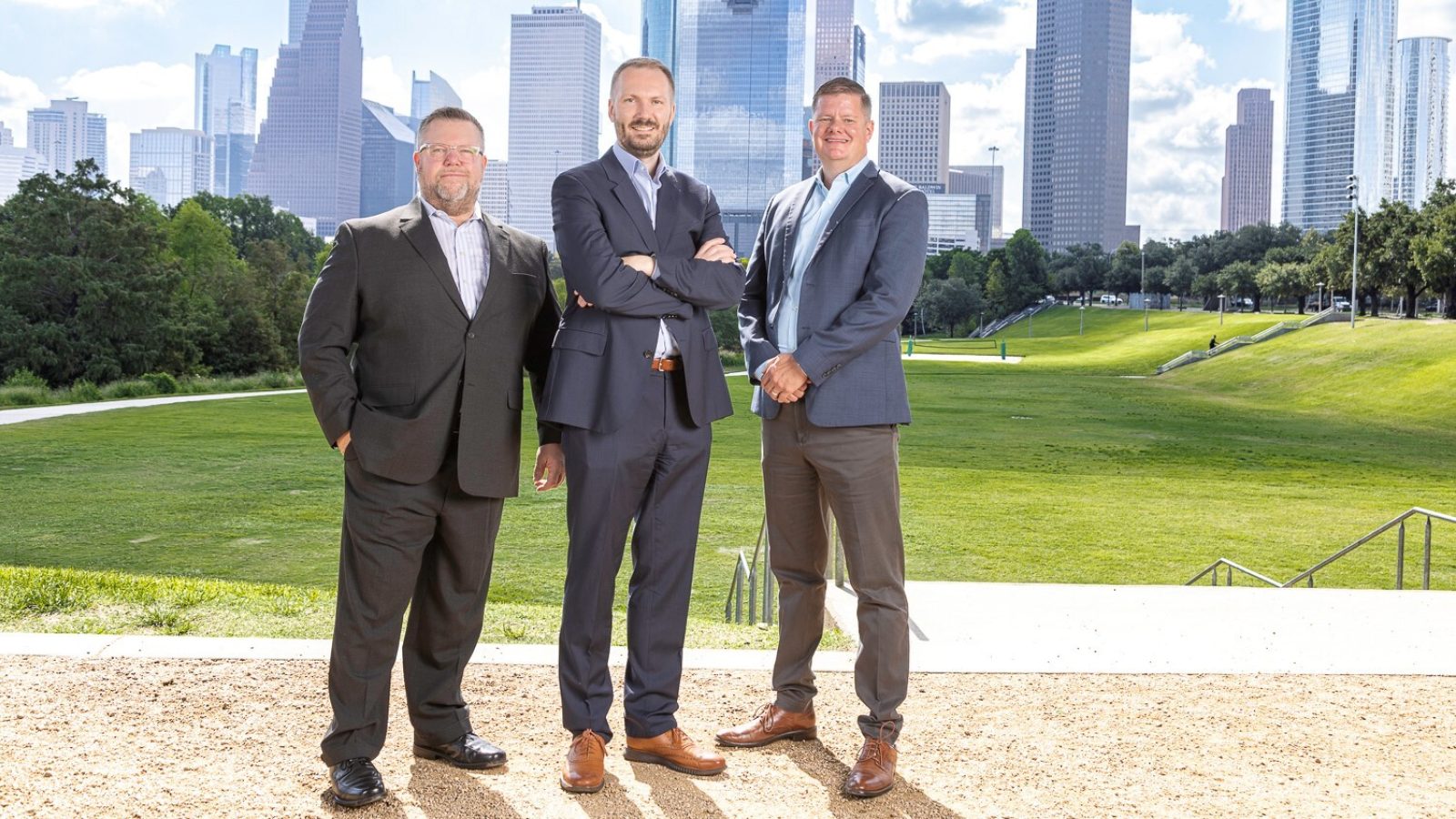 Brian Begnaud, Business Development Director, USA; David Sedge, ICR President, Americas; Brandon Kangas, Business Development Director, USA.