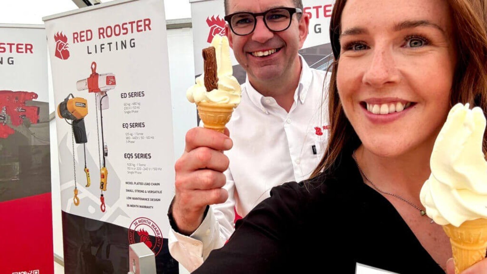 Norman with Stephanie Craigmile – Red Rooster, Marketing Manager