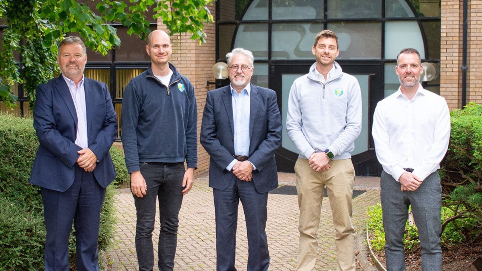 Left to Right: Lenny Sutherland (IFT CCO), Dr. Jonatan Scharff Willners (FR CEO), Daniele Petrone (IFT CEO), David Wavell (FR COO) and Paul Slorach (IFT CTO)