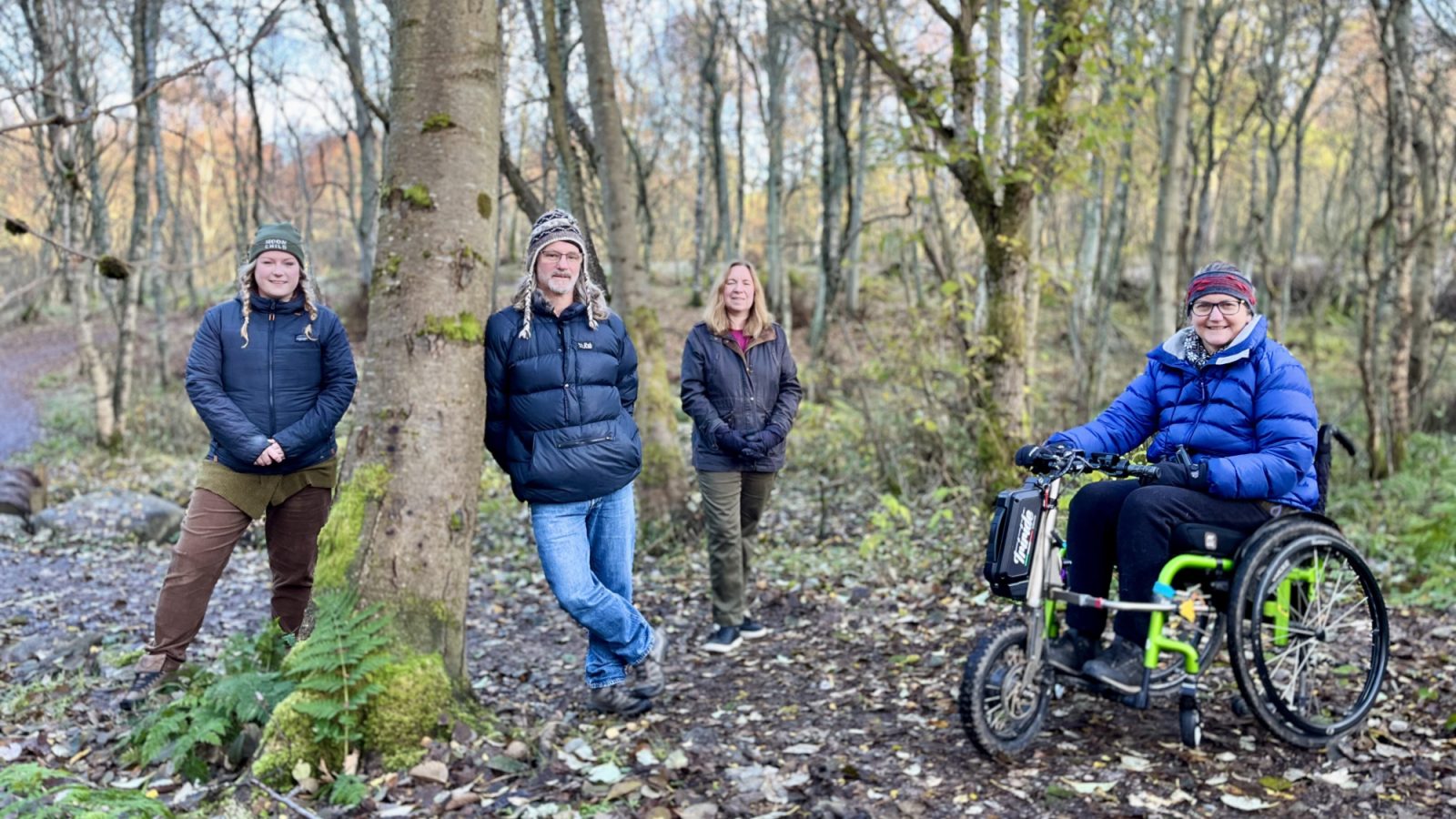 (L-R) Jodie Bews, Mary Reynolds, Leanne Townsend and Annie Sturgeon