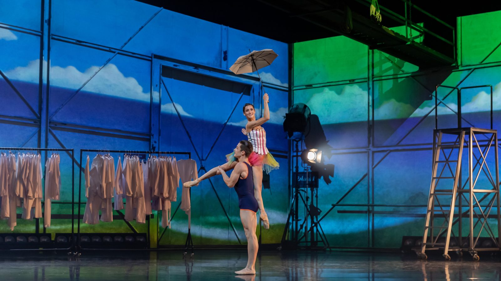 Javier Andreu and Sophie Martin in Scottish Ballet's Starstruck. Credit Andy Ross (2)
