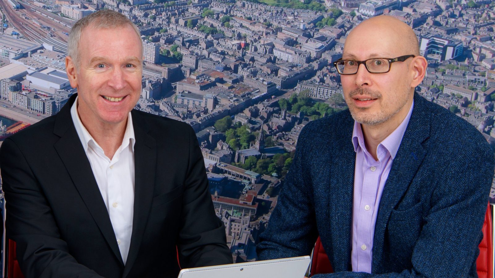 Allan Merritt (CEO), left, and Jeremy Lai (CFO) - Arnlea